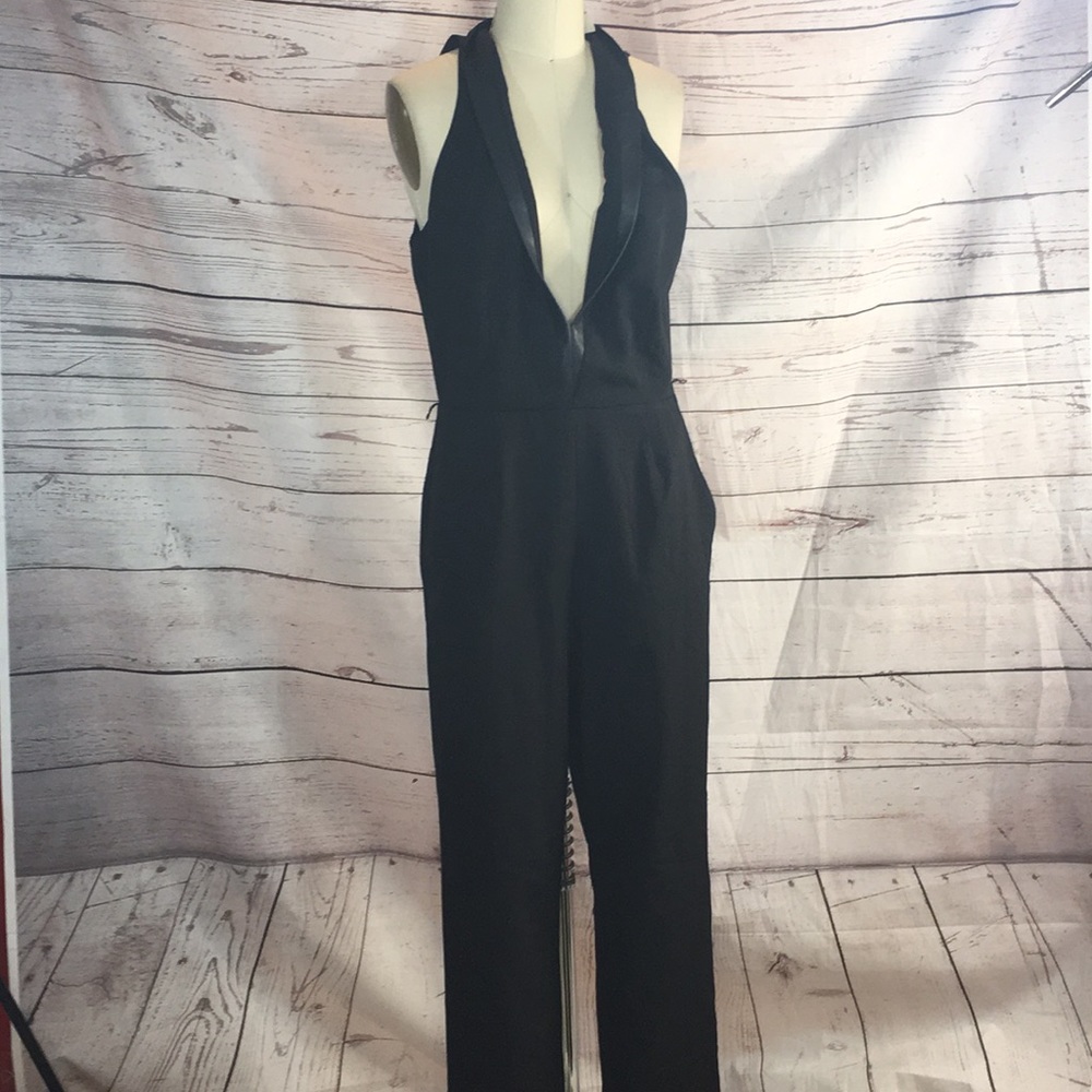 Sanctuary | Black Jumpsuit Large TUXEDO TYPE NWT